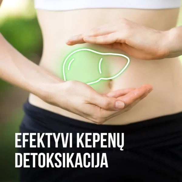 Detoksikuotų kepenų ikonėlė