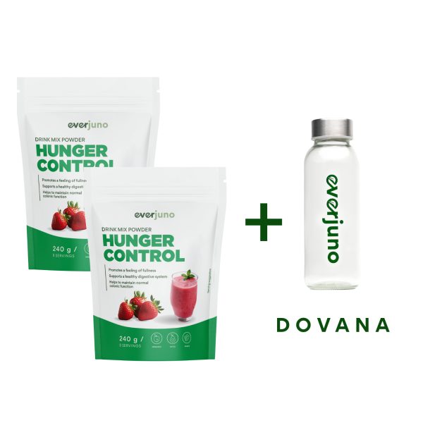Dvi hunger Control pakuotės ir gertuvė dovanų