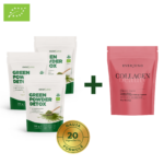 3x Žaliasis Mišinys DETOX + KOLAGENAS Dovanų!