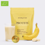 NAUJIENA! Ekologiški augaliniai baltymai VEGAN PROTEIN, bananų skonio