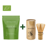 Ekologiška MATCHA (100 g) + Everjuno matcha šluotelė