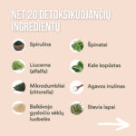 Žaliasis supermaisto mišinys DETOX - Image 8