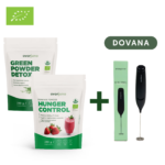 Žaliasis Mišinys DETOX ir Mišinys APETITO KONTROLĖ + Elektrinis plakiklis DOVANA