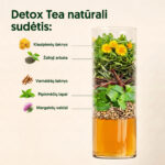 2x Žaliasis supermaisto mišinys DETOX + Detox arbata DOVANA - Image 8