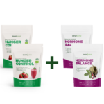 2x Skaidulų mišinys APETITO KONTROLĖ + 2x Supermaisto mišinys HORMONŲ BALANSUI