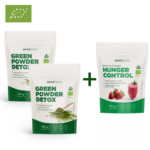 2x Žaliasis Mišinys DETOX + Mišinys APETITO KONTROLĖ