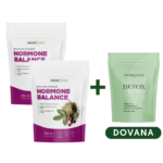 Joninių išpardavimas: 2x Supermaisto mišinys moterų HORMONŲ BALANSUI + Detox arbata DOVANA