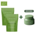 2x Ekologiška MATCHA +  kūno šveitiklis su matcha DOVANA