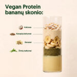 VEGAN PROTEIN bananų skonio + VEGAN PROTEIN kokosų skonio - Image 2