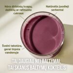 NAUJIENA! Ekologiški augaliniai baltymai VEGAN PROTEIN, juodųjų serbentų skonio - Image 3