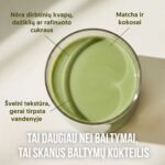NAUJIENA! Augaliniai baltymai VEGAN PROTEIN, matcha skonio - Image 3