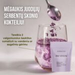 NAUJIENA! Ekologiški augaliniai baltymai VEGAN PROTEIN, juodųjų serbentų skonio - Image 5