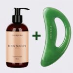 Formuojantis kūno aliejus „Body Sculpt Oil“ + Kūno masažuoklis Gua Sha