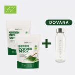VASAROS IŠPARDAVIMAS: 2x Žaliasis supermaisto mišinys DETOX + Gertuvė DOVANŲ!