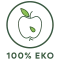 ekologiskas ikonėlė 100% ekologiška sudėtis