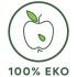 ekologiskas ikonėlė 100% ekologiška sudėtis